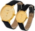 Mysmar MYSW006 For Couple Round Golden Stainless Steel Dial [Analog, Casual Watch]