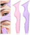 YHRY 2PCS 5 in1 Eyeliner Stencils Silicone Winged Tip Eyeliner Aid Eyebrow Pencil Stencils Multi-Purpose Eye Makeup Tool for Winged Eyeliner, Defined Eyebrow, Eyelash, Face Contour and Lip Line
