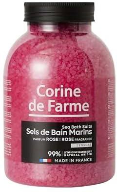 Corine de Farme Bath Sea Salt Rose, 1.3 Kg