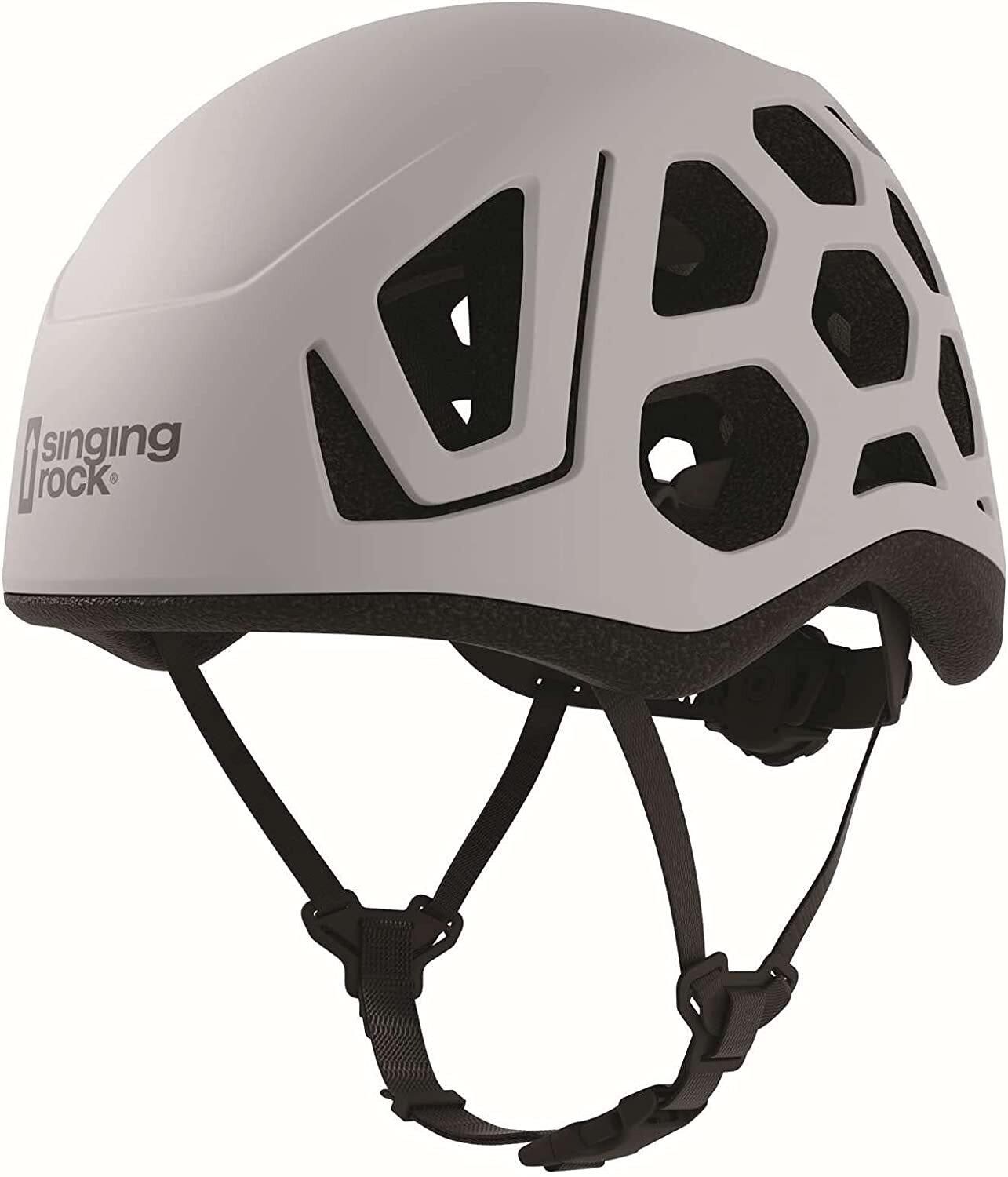 Singing Rock Hex Climbing Helmet, Large (55-61Cm), Ice White