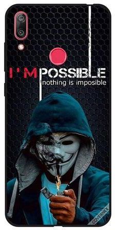 Nothing Is Impossible Protective Case Cover For Huawei Y7 Prime 2019 Multicolour