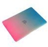 Swees Apple 12 Inch Macbook Hard Shell Ultra Slim Scrub Frosted Plastic Case Cover Hot Pink and Blue