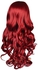 Fashion long curly wigs red for ladies 0820-8