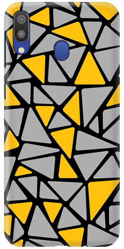 Matte Finish Slim Snap Case Cover For Samsung Galaxy M20 Triabstract