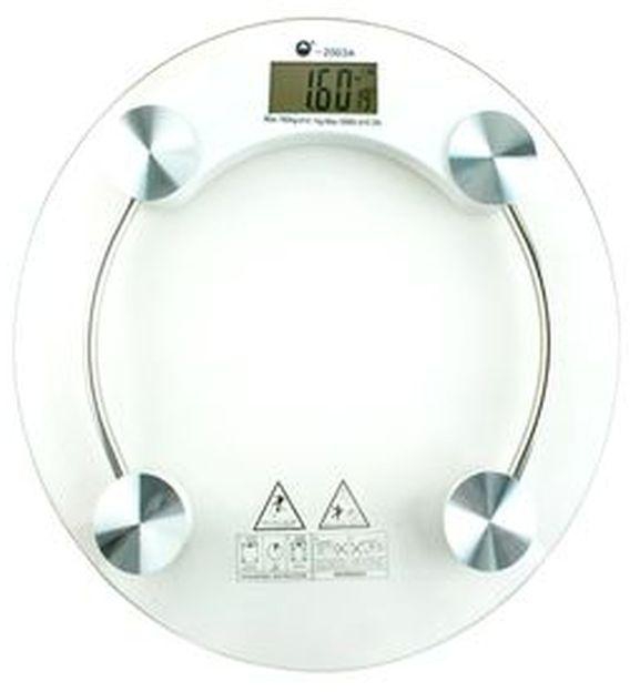 Transparent Glass Digital Bathroom Weighing Scale