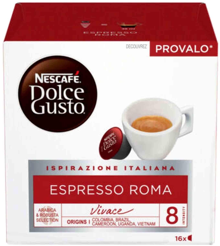 Nescafe dolce gusto espresso roma coffee capsule 16 capsules