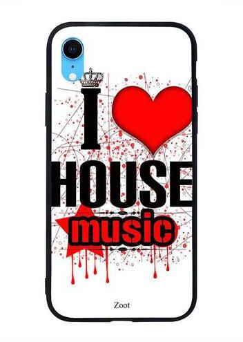 Skin Case Cover -for Apple iPhone XR I Love House Music I Love House Music