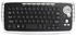 E30 Wireless Keyboard With Trackball Silver/Black