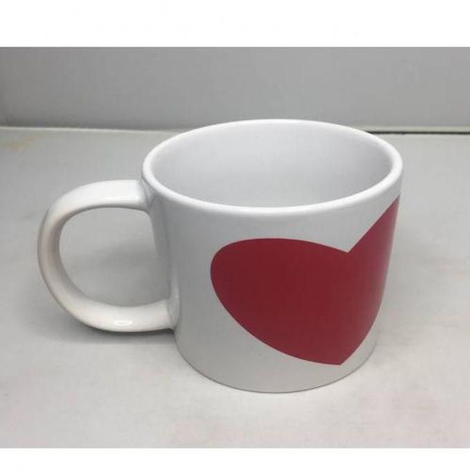 Customized Ceramic Mug-heart Shape