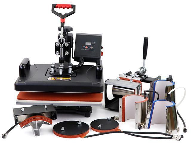 8 In 1 Heat Press Machine Suit For DIY Sublimation Printing Shop