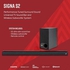 Polk Audio Signa S2 Ultra-Slim TV Sound Bar | Works with 4K & HD TVs | Wireless Subwoofer | Includes HDMI & Optical Cables | Bluetooth Enabled, Black