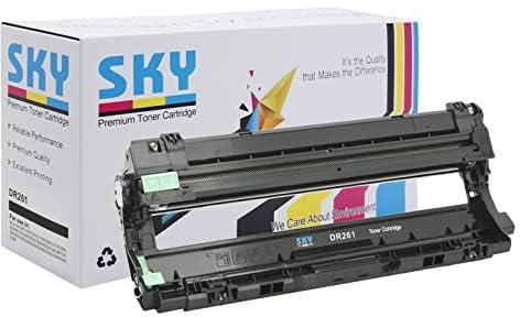 SKY DR261-CL Imaging Drum Unit for Brother MFC-9140CDN MFC-9330CDW HL-3150CDN and HL-3170CDW Printers