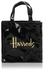 هارودز حقيبة للنساء-اسود - حقائب تسوق