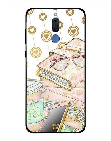Skin Case Cover -for Huawei Mate 10 Lite Glasses On The Books Glasses On The Books