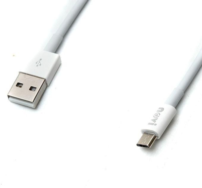 Ivon 2149 Micro-USB Data Cable - 2M - White