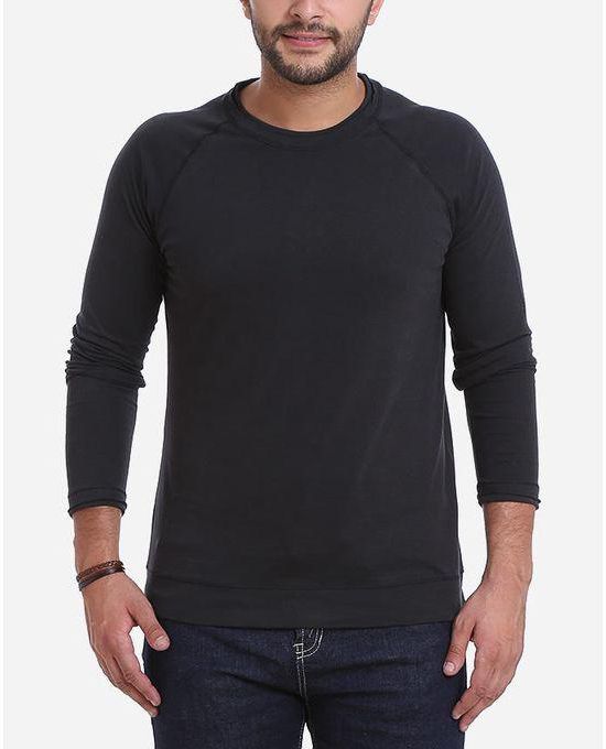 Ravin Men Long Sleeve T-Shirt - Black