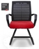 El Helow Style Office Waiting Chair - Black&red