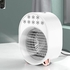 Air Conditioner Cooler USB Water Cooling Fan Space Humidifier Purifier White + Zigor Special Bag