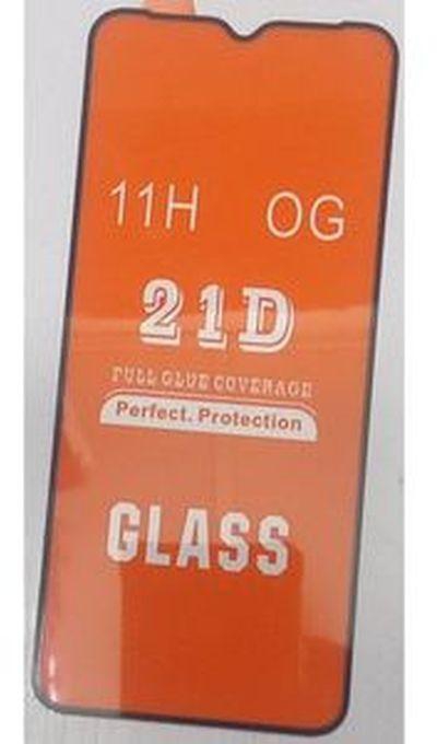 Tecno Spark 7 Tempered Glass Screen Protector - Black