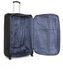 Senator KH108 Soft Casing Medium Check-In Luggage Trolley 63cm Black