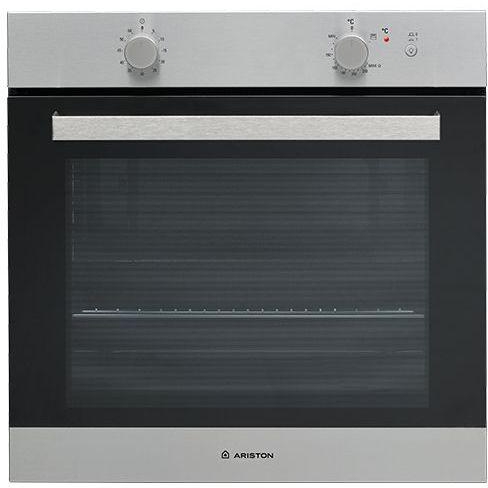 Ariston Built-in Gas Oven 60 cm 70 Liter With Electric Grill Stainless Steel GA3 124 IX A1
