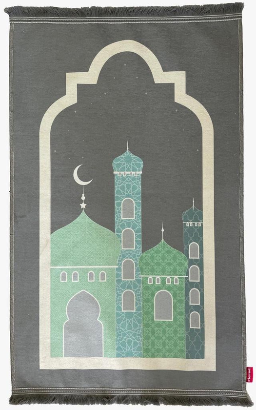 Printed Prayer Mat- Colored Mosque