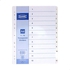 Yassin A4 Index Dividers 12 Tabs, Transparent
