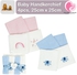 Sunnozy 4pcs Baby Handkerchief Baby Face Towel (Blue - Pink)
