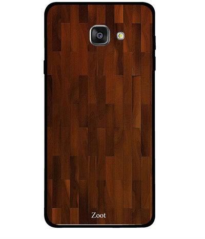 Protective Case Cover For Samsung Galaxy A7 2016 Wooden Paper Pattern
