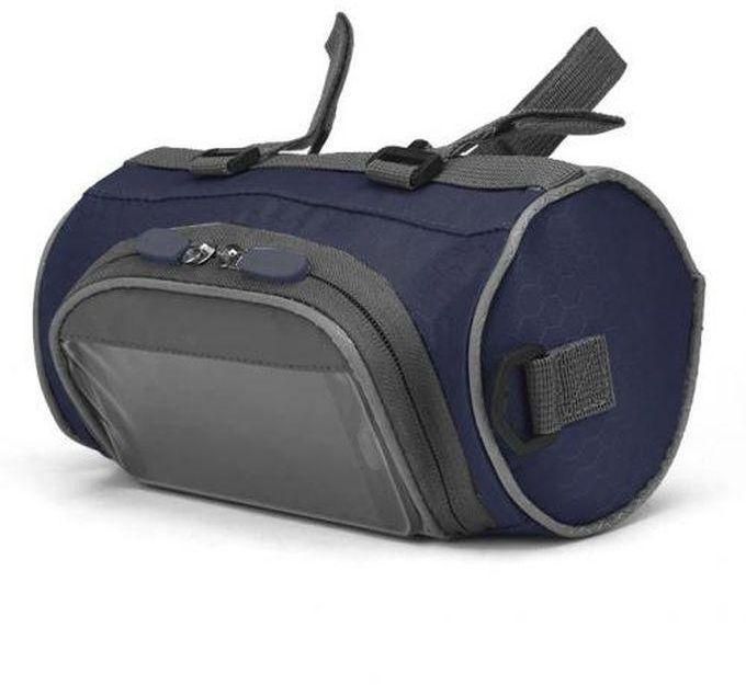Bike Bag And Shoulder Bag - With A Special Phone Case - Dark Blue