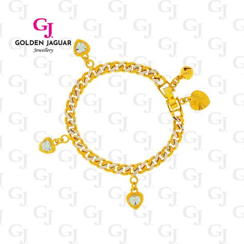 GJ Jewelry Emas Korea Bracelet -  Love Kids 9580526-0