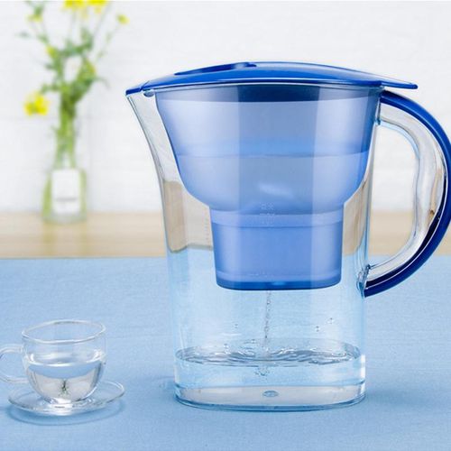 GTE Drinking Water Water Filter Activated Carbon Water Filter Jug 2.5L (Blue)