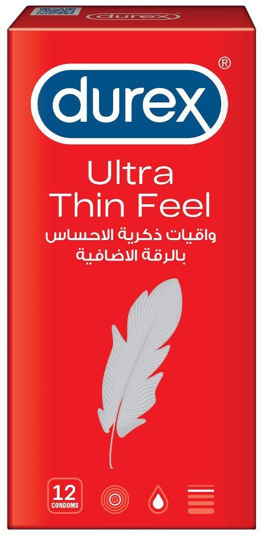 Durex Condom Feather Feel Ultra Thin - 12 Pcs