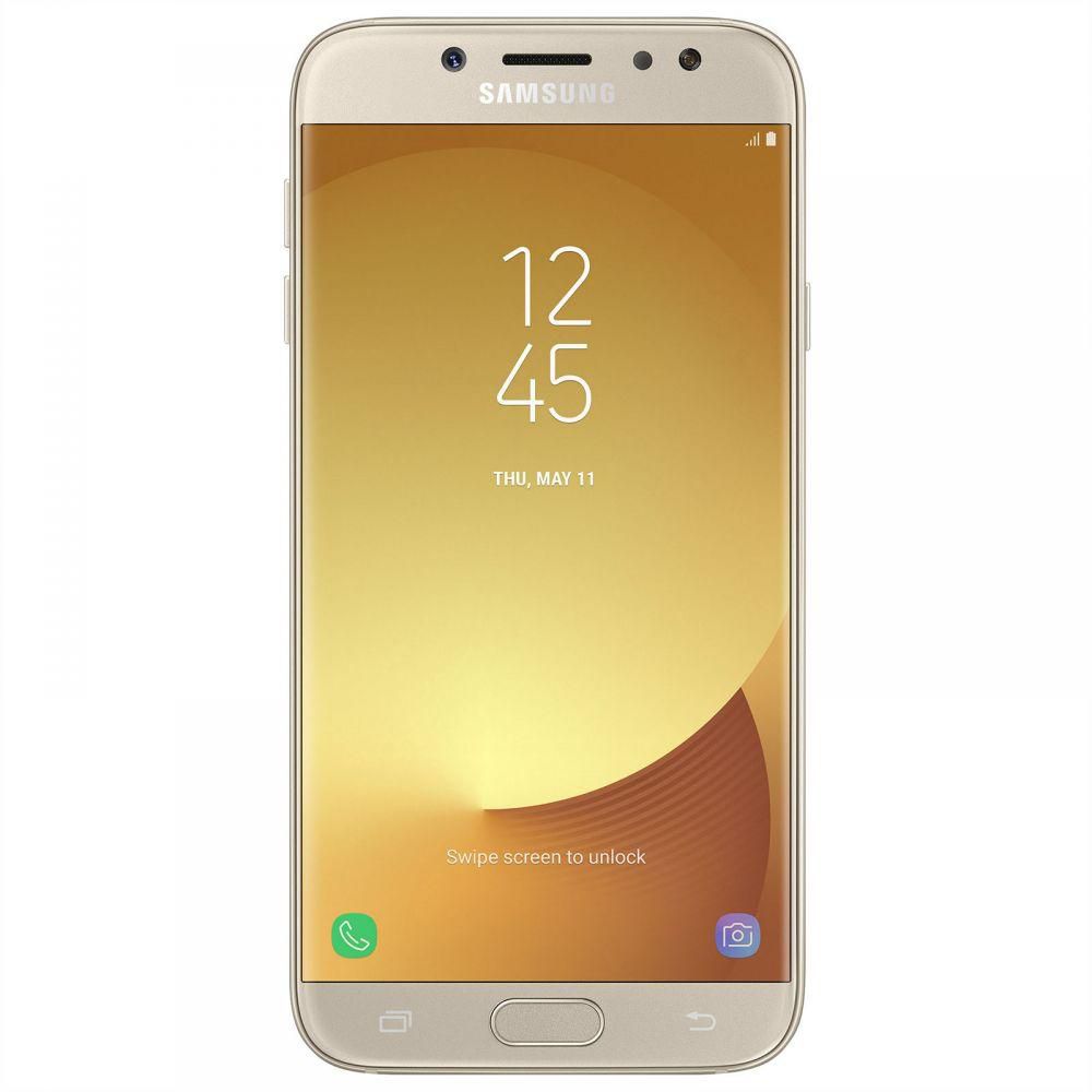 Samsung Galaxy J7 Pro 2017 Dual SIM - 16GB, 3GB RAM, 4G LTE, Gold