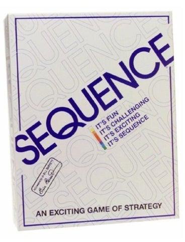 Strategy Sequence Board Game