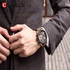 Curren Curren 8308 Men Leather Wristwatch- Brown