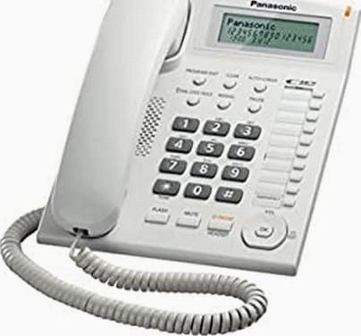 Panasonic Integrated Corded Telephone - White |  TRZ-KX-TS880