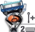 Gillette fusion proglide men&#39;s razor with flexball handle technology and 2 razor blade refills 2 count