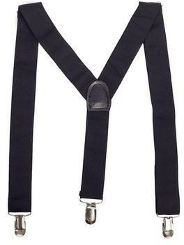 Suspenders Belt For Men - Black