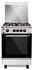 Fresh Freestanding Forno Gas Cooker, 4 Burners, Silver, 55 cm - 5011