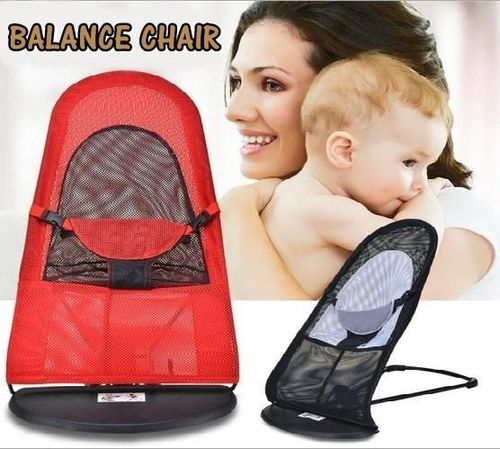 OSH Baby Collection Baby Bounce Balance Chair (Black - Red)
