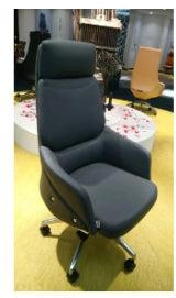 Black Executive Leather Office Chair