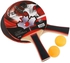 Table tennis racket set with 2 ping ball