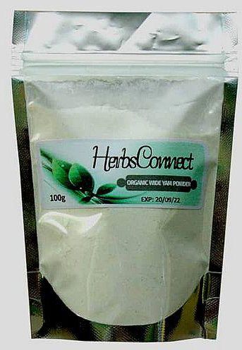 Herbsconnect Organic Wild Yam Powder _ 100g.
