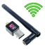 Generic USB Wireless Adapter with Antenna 300Mbps 802.11 b/g/n 2.4GHz - Black