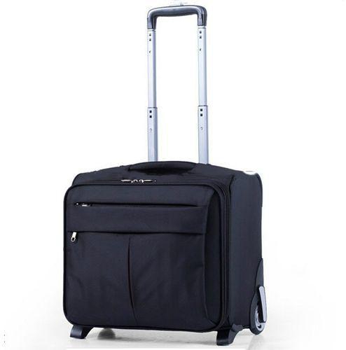 Generic Pilot Travel Suitcase-Black