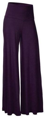 Gamiss Women Waistband Lounge Pants - Purple