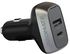 Promate 42 W USB-C Power Delivery Car Charger with 30W PD Port and 2.4A USB Port, iPad Pro, Scud-PD42