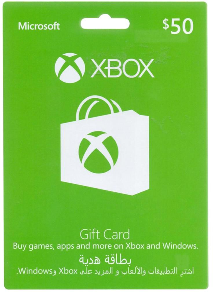 Microsoft Gold Card Xbox live 50 $ - Xbox 360/Xbox One