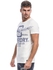 Superdry Off White Cotton Round Neck T-Shirt For Men